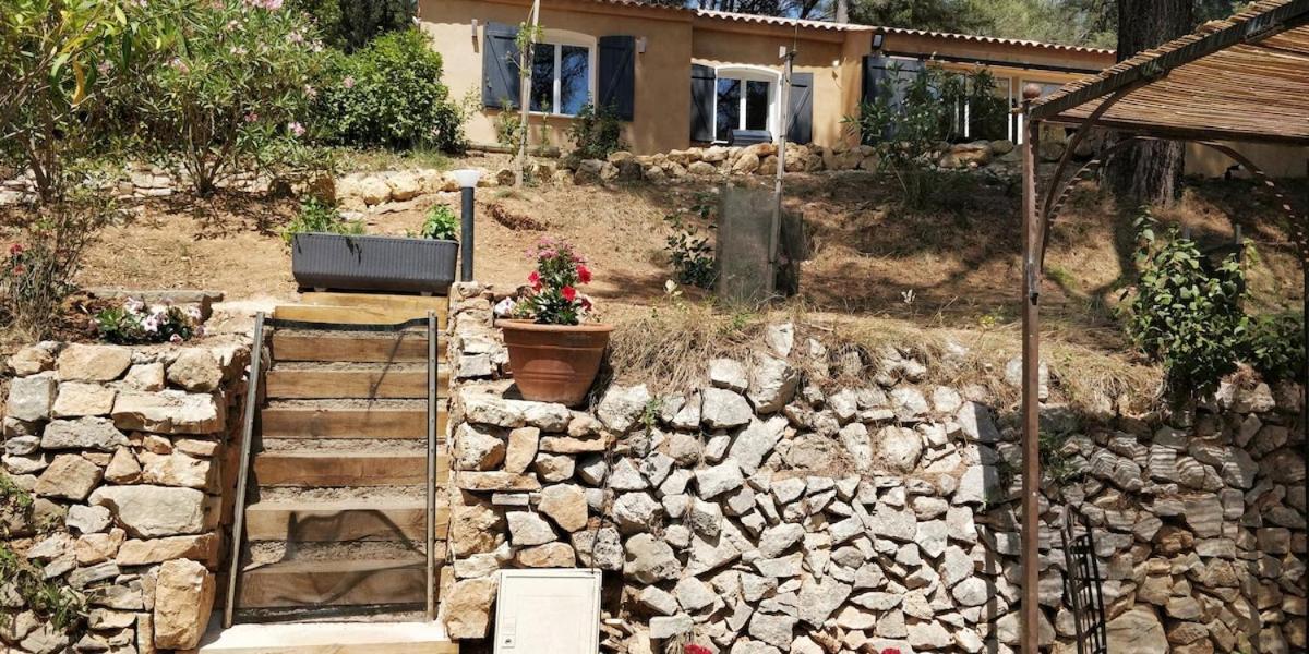 Villa Cigalons En Pleine Pinede Avec Piscine Chauffee De Mai A Septembre Auriol Екстериор снимка
